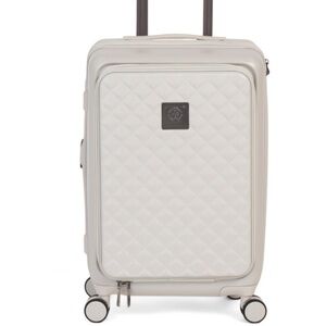 ROBERTO CAVALLI 20in Hardside Carry-on Spinner With Front Pocket